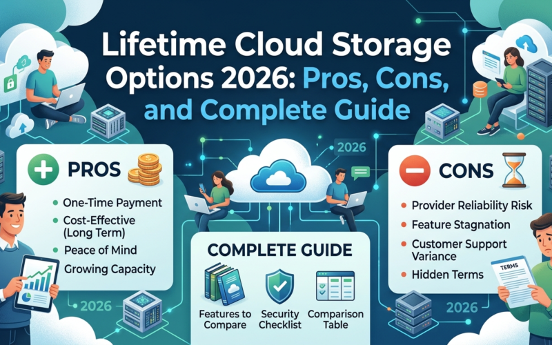 Lifetime Cloud Storage Options 2026: Pros Corns And Complete Guide 