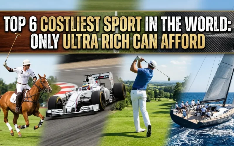 costliest sport in the world