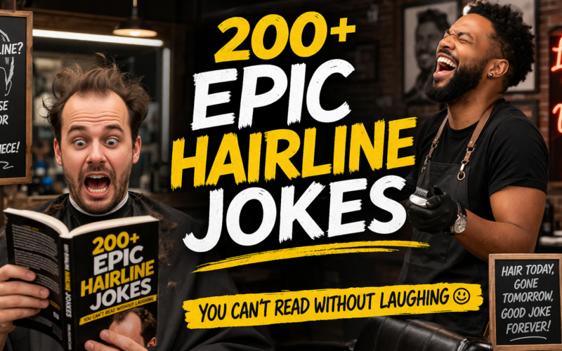200+ Epic Hairline Jokes You Can’t Read Without Laughing