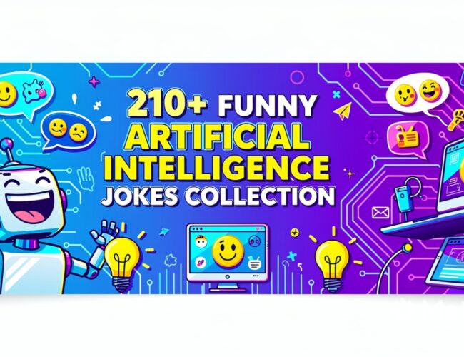 210+ Funny Artificial Intelligence Jokes Collection